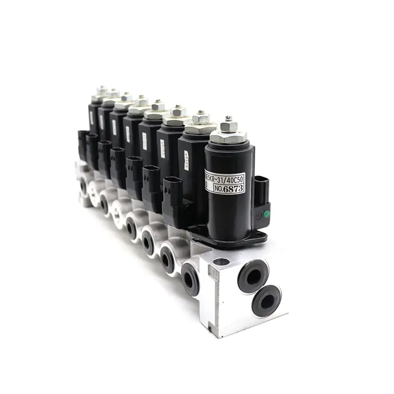 Kobelco SK200-8 SK210-8 SK240-8 Solenoid Valve Assembly Solenoid Valve Base (3).jpg