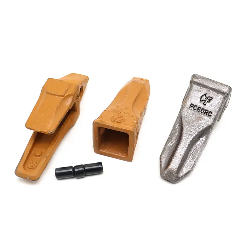 Komatsu PC60 Bucket Teeth 201-70-24140 Adapter and Tooth Pin  (2).jpg